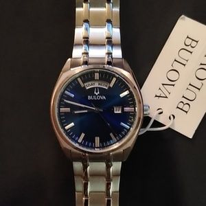 BULOVA Waterproof Mens Watch *NEW*!!